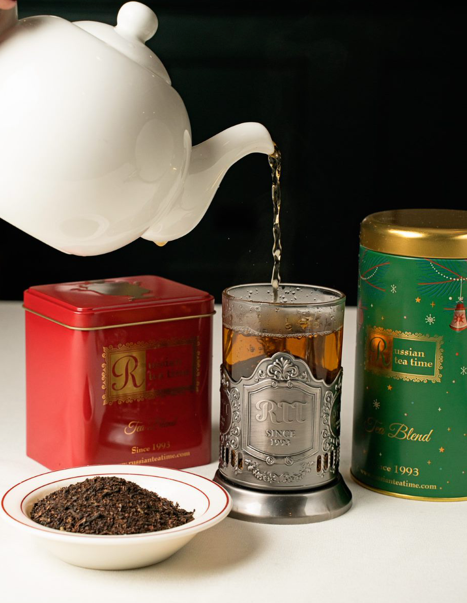 TEArrific Set (includes 1 Red Tin and 1 Holiday Green Tin)